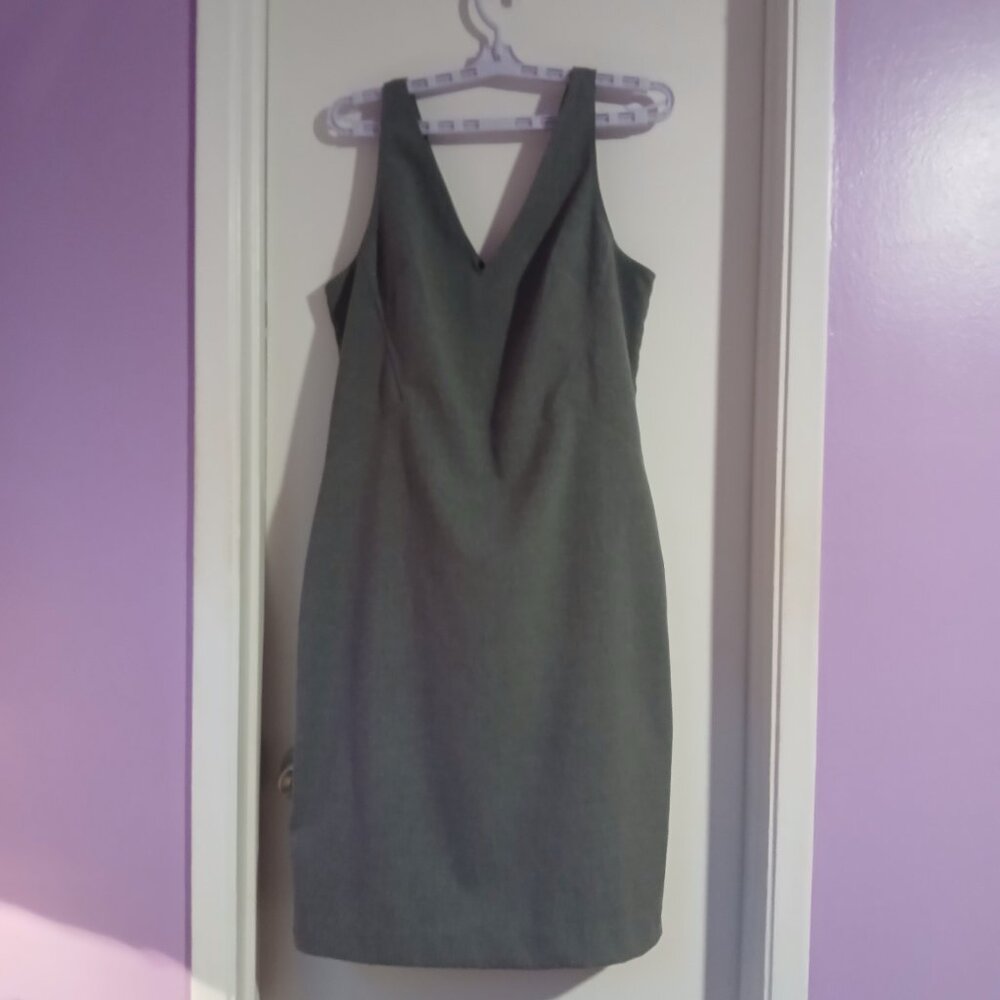 Banana Republic Women's V-Neck Sleeveless Sheath Dress GUC